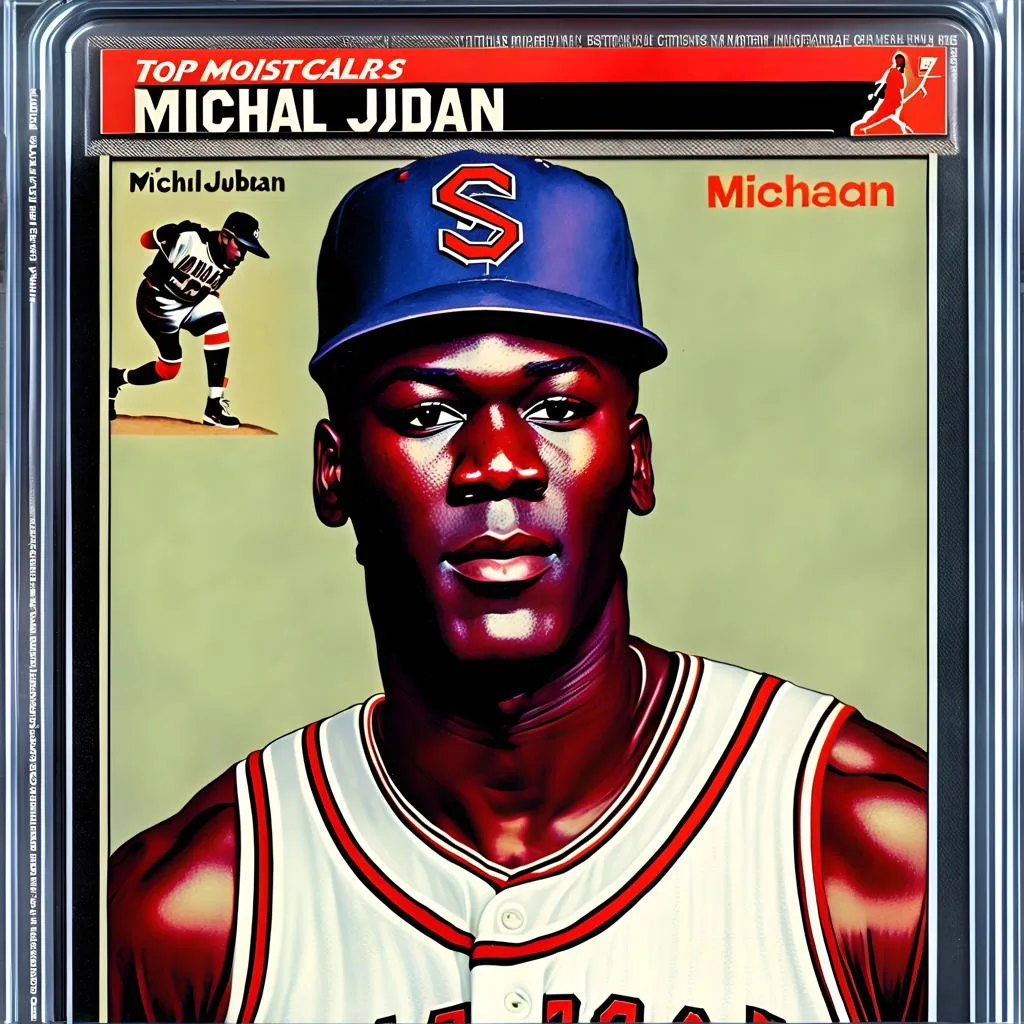 Michael Jordan baseball cards