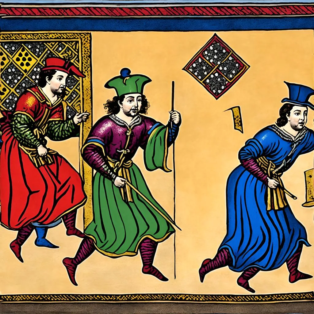 Medieval gambling